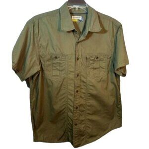 Magellan Mag Shield Adventure Gear Olive Green Men’s Shirt Size Large